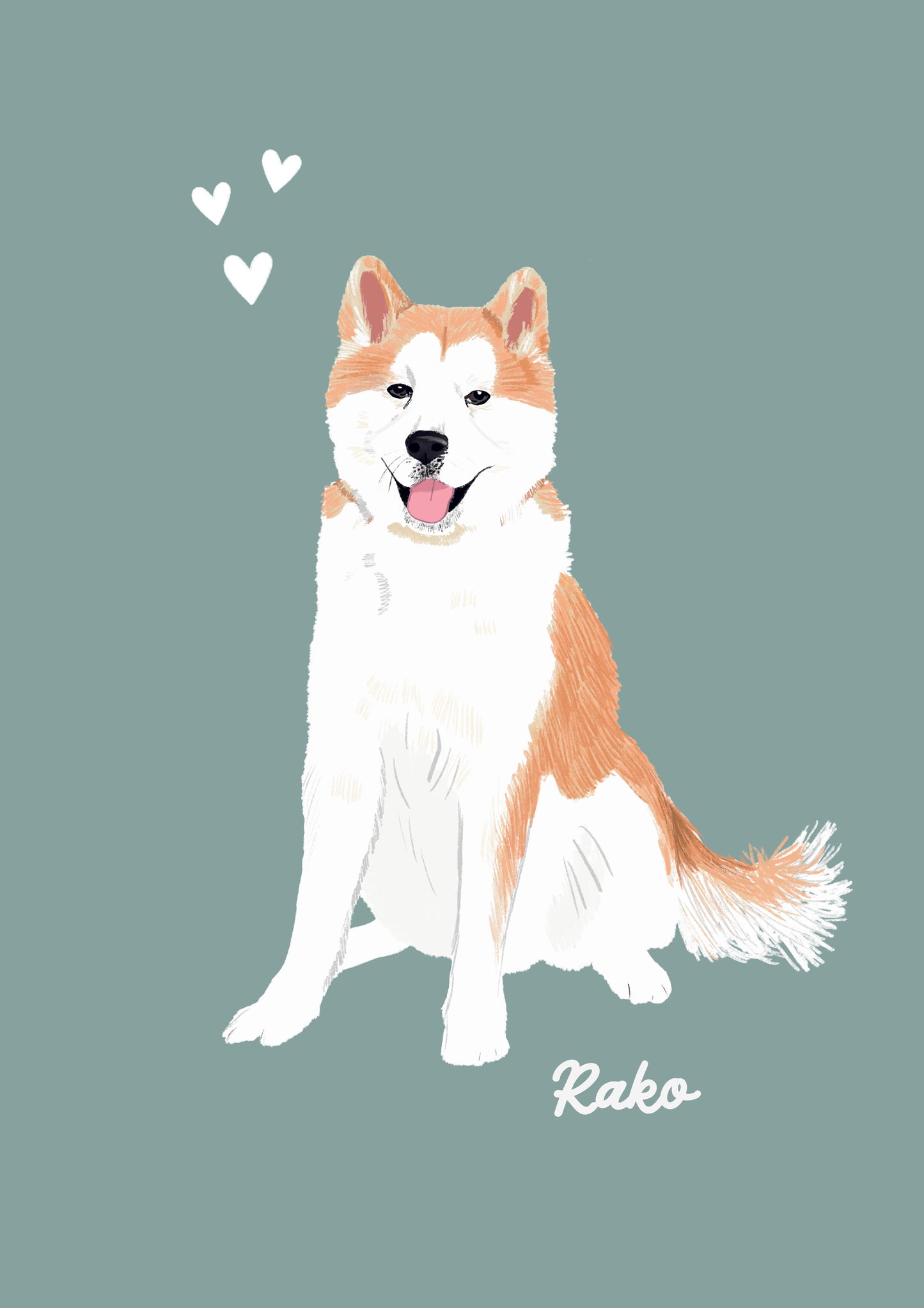 Illustratie van je huisdier(en) ♡