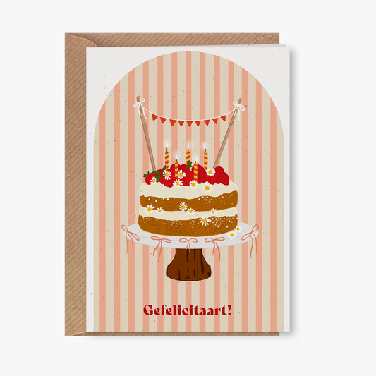Wenskaart - Gefelicitaart!