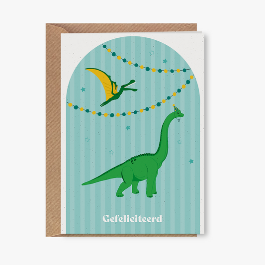 Wenskaart - Gefeliciteerd!
