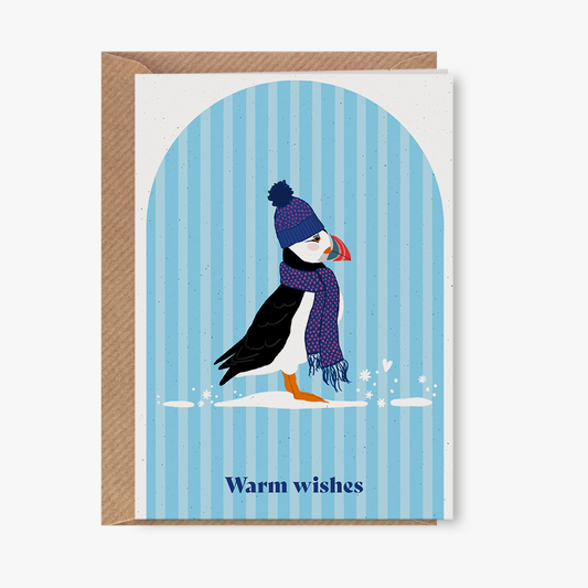 Wenskaart - Warm wishes